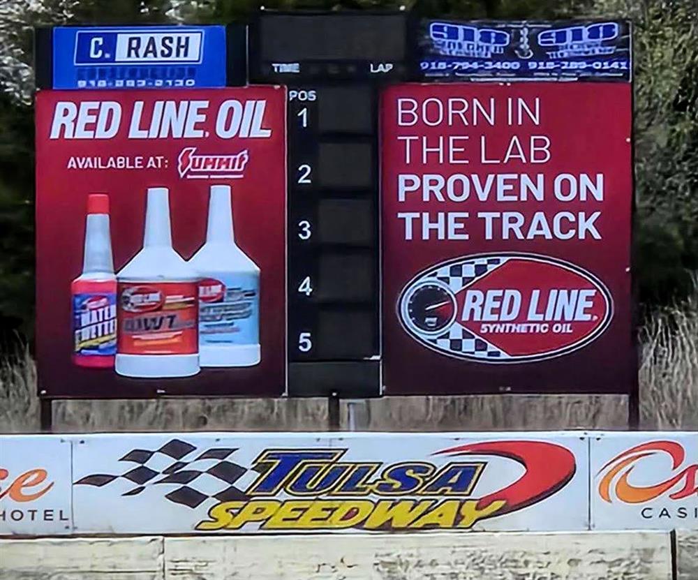 Red Line Synthetic Oil announces two-year partnership with Tulsa Speedway